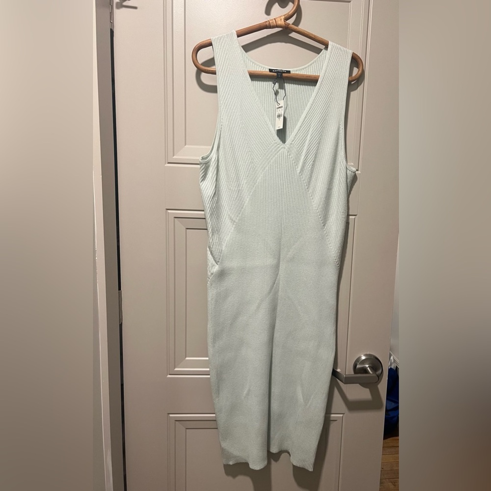 Express Knit Baby Blue Dress